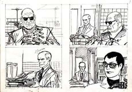 Magnus - 1 Original preliminary page - Necron | Catawiki