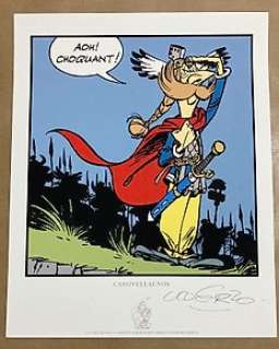 Uderzo, Albert - 1 Silkscreen - Asterix - Cassivellaunos - 1991 | Catawiki