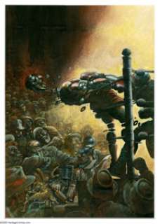 Arthur Suydam - The New Adventures of Cholly and Flytrap: Till Death Do Us Part #2 Cover Original Art (Epic, -