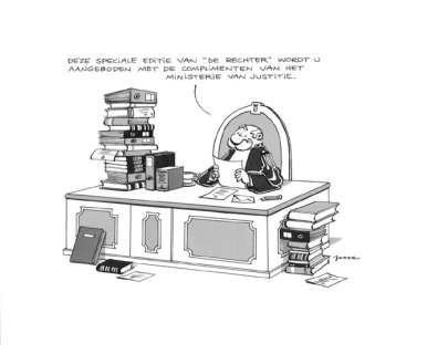 Muylwijck, Jesse Van | Original illustration  - The Judge | Catawiki