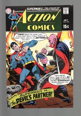 Action Comics #378 Cover Proof Jack Adler DC Comic Production Art Superman