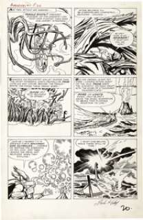 Jack Kirby and Dick Ayers - Avengers #1, page 15 Original Art (Marvel, 1963). From a magnificent Marvel - | Heritage