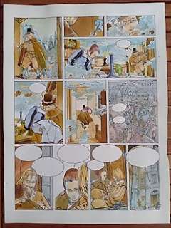 Redondo, Daniel - 1 Original colour page - La Marque de la sorcière T4 - L’Ange déchu - 1990 | Catawiki