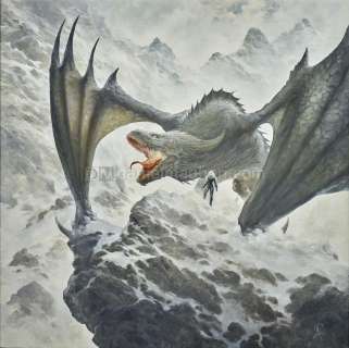 Alberto Varanda - Dragon, peinture originale