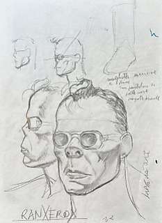 Liberatore, Tanino - 1 Original preliminary drawing - RanXerox - (années 1980) | Catawiki