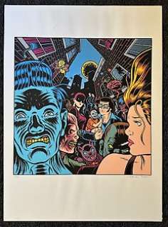 Burns, Charles | Burns, Charles - 1 Silkscreen - Iggy Pop - Brick by Brick | Catawiki