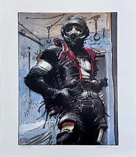 Bilal, Enki - 1 Silkscreen - Le Sommeil du Monstre - La Guerrière - 1988 | Catawiki