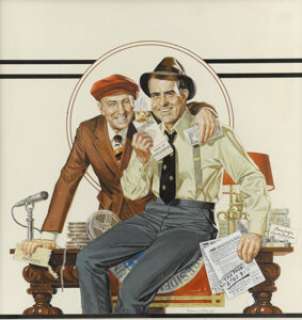 Norman Mingo Mad #171 Cover Painting Original Art (EC, 1974).  The Sting was parodied in Mad #171, - | Heritage