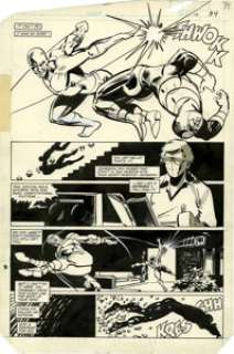 Frank Miller and Klaus Janson Daredevil #181, page 34 Original Art (Marvel, 1982). Bullseye has killed -