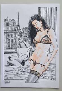 Luca Raimondo - 1 Original drawing - "Paris" - "Paris " - 2024 | Catawiki
