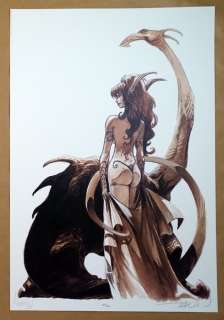 Tarquin, Didier - 1 Offset Print - Lanfeust de Troy - Cixi Dragon | Catawiki