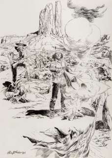 ALDO CAPITANIO - Tex with Tiger Jack