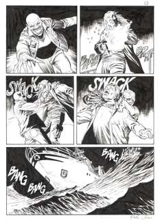 Russo, Fabrizio - 5 Original page - Dampyr Speciale #13 - "La terra delle aquile" - 2017 | Catawiki