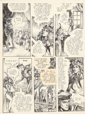 Lot 100 - Jean-Claude Forest (1930-1998) La Jonque fantôme vue de l‘orchestre…