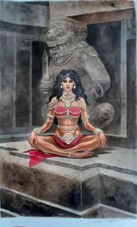 Zuccheri, Laura - 1 Original drawing - Kamasutra - The Queen - 2024 | Catawiki