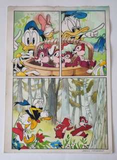 Frigerio, Sergio - 1 Original colour page - Donald Duck | Catawiki