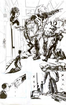 Gene Ha | Gene Ha - Flashpoint: Project Superman Issue #2 page #13 | Panel Punk Comics Originals