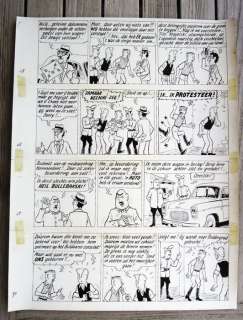 Pom - 1 Original page - Piet Pienter en Bert Bibber 9 - Buldaarse Rhapsodie - 1958 | Catawiki