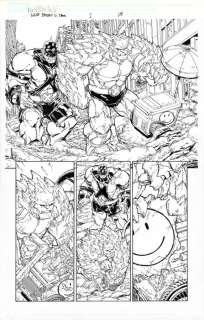 Patrick Scherberger - World War Hulks : Spider-Man contre Thor Numéro 1 - Histoire de production Page #24 - Marvel, 2010 - Original Art | Catawiki