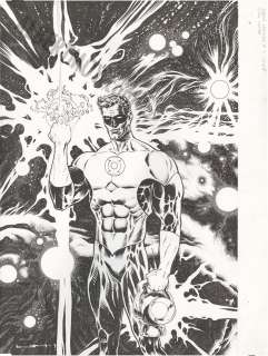 Liam Sharp - Green Lantern Issue 1 Page Cover