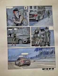 Renaud - 1 Original colour page - Blousés - 2021 | Catawiki