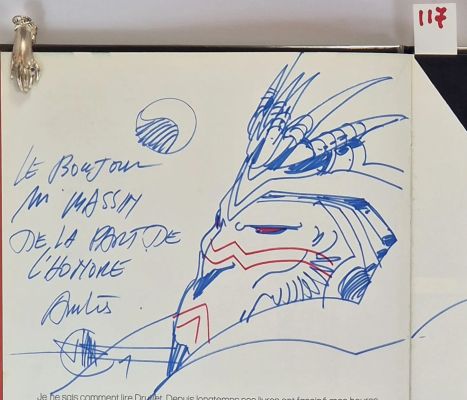 Lot 117 - Dédicace : Druillet Philippe, Carthage (Salammbo tome 2) E.O.… | misc / divers