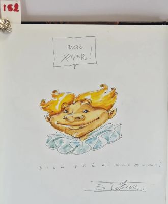 Lot 152 - Dédicace : Béatrice Tillier : Fée et tendre automates "Jam" E.O.… | misc / divers