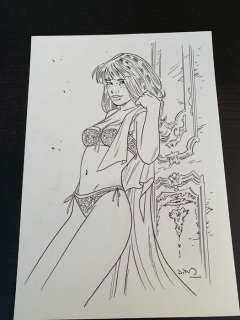 Jim - 1 Original drawing - Une Nuit à Rome - Marie | Catawiki