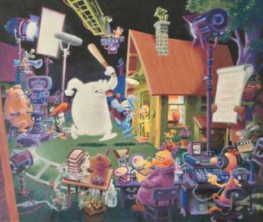 Cannucciari, Bruno - 1 Original drawing - Lupo Alberto - 2015