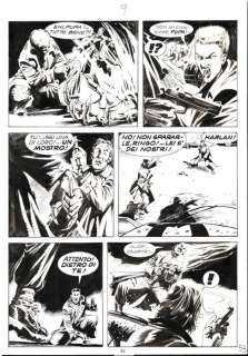 Dotti, Maurizio - 5 Original page - Dampyr #4 - "Notturno in rosso" - 2003 | Catawiki