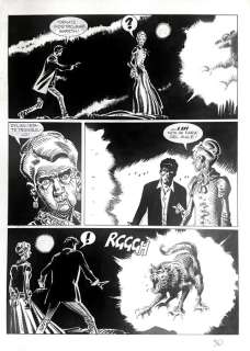 Alessandrini, Giancarlo - 1 Original page - Dylan Dog | Catawiki