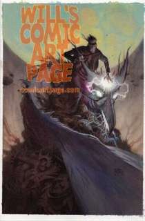 Andrew Robinson - Seven To Eternity #1 Cover Painting (Image, 2016)