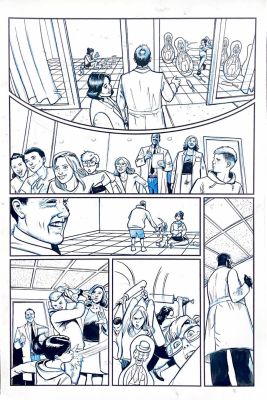 Collections | Dan Dougherty - Hack/ Slash Deluxe Edition volume #6 October Page-3 | Panel Punk Comics Originals