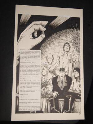 Poison Elves 16 pg 7 ORIGINAL ART Drew Hayes Lusiphur Vido Jace