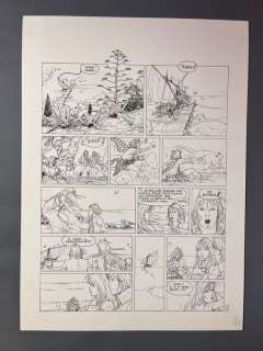 Ferry - 1 Original page - Les chroniques de Panchrysia - 1997 | Catawiki