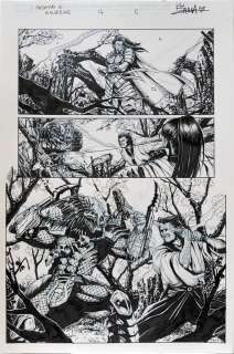 Kei Zama | Predator vs. Wolverine #4 Page 6 | Kei Zama