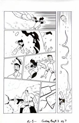 Raymar Brunson | Raymar Brunson - GATLING BOY - Issue#1 Page#7 | Panel Punk Comics Originals
