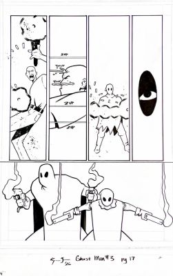 Raymar Brunson | Raymar Brunson - Ghost Man- Issue#3 Page# 17 | Panel Punk Comics Originals