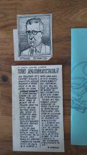 Moebius - 2 Original drawing - Lothar Schmidt - L’Echo des Savanes - 1975 | Catawiki