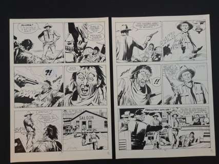 Ticci, Nizzi - 2 Original page - Tex - Le Colline del vento | Catawiki