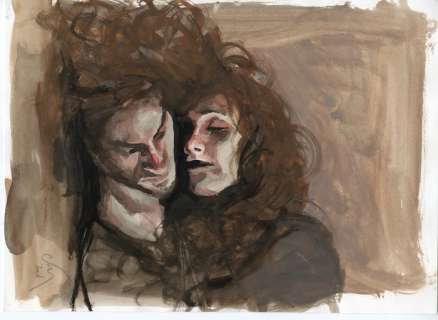 De Metter, Christian - 1 Original colour drawing - Illustration - 2001