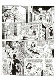 Mitton, Jean-Yves - 1 Original page - Ben Hur T4 - Golgotha - 2010 | Catawiki