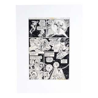 DC Comics - J.W. Rinzler Collection: Justice League of America No. 117 P. 20 by Dick Dillin and Frank McLaughlin | Propstore