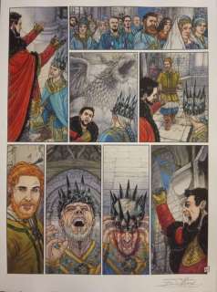 Tillier, Béatrice - 1 Original colour page - Complainte des Landes perdues T9 - Tête noire - 2015 | Catawiki