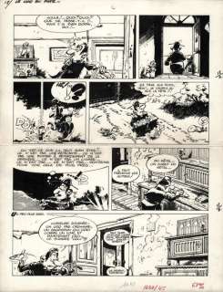 Seron, Pierre - 1 Original page - Les Petits Hommes T4 - Le Coq en Pâte - 1968 | Catawiki