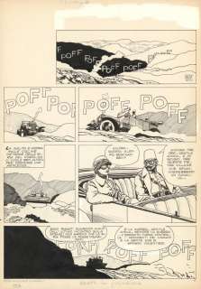 Attilio Micheluzzi - Histoire complète en 12 planches. Chaque planche : 34,8 x 49,8 cm. Sélection "Coup de coeur 50 ans de BD"