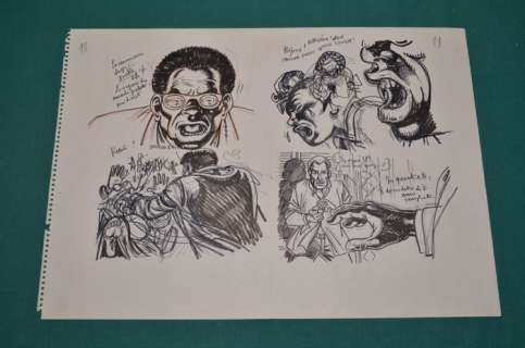 Magnus - 1 Original preliminary page - Lo Sconosciuto #5 - Il sequestrato della Sierra - 1975 | Catawiki