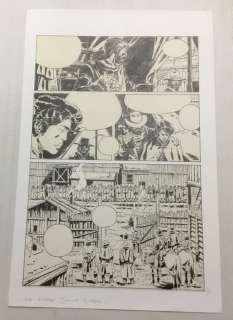 Cassini, Jean-Claude - 1 Original page - La jeunesse de Blueberry - Essai de planche pour une reprise