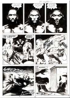 Dotti, Maurizio - 5 Original page - Dampyr #6 - "La costa degli scheletri" - 2000 | Catawiki
