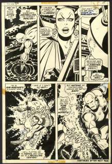 George Tuska - IRON MAN (1968-96) #54 Interior Page | ComicConnect